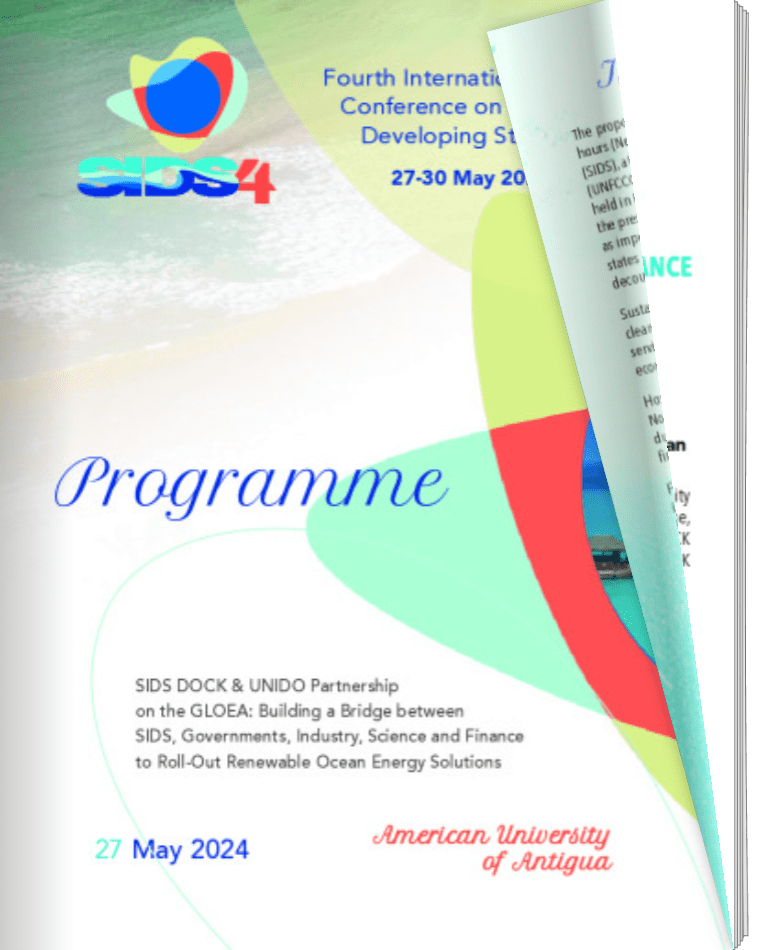 SIDS4 Programme Cover